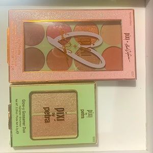 Eyeshadow and highlighter